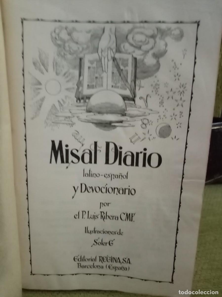 Libros de segunda mano: MISAL DIARIO - Foto 9