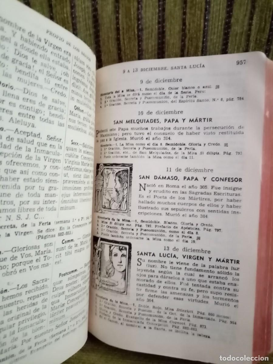 Libros de segunda mano: MISAL DIARIO - Foto 11