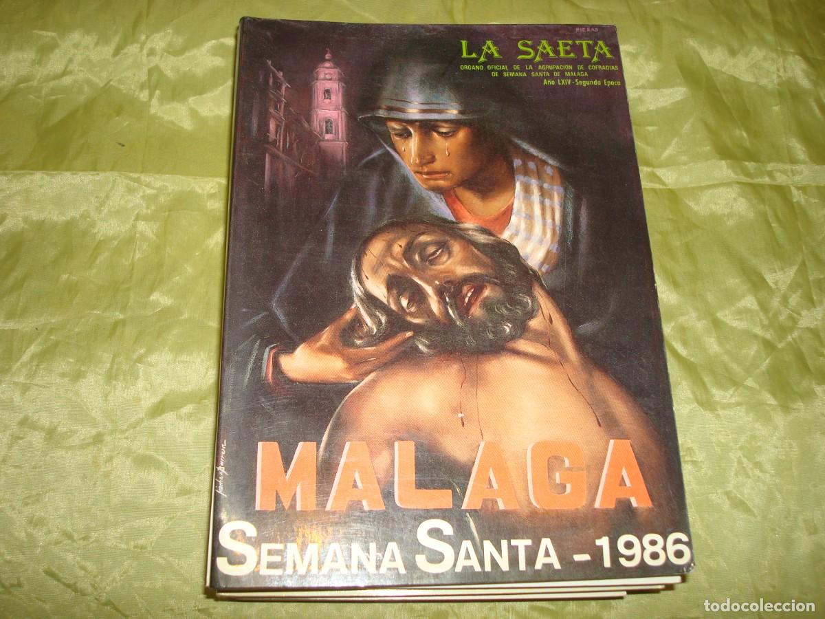 Libros de segunda mano: LA SAETA N&ordm; 10. SEMANA SANTA 1986. MALAGA