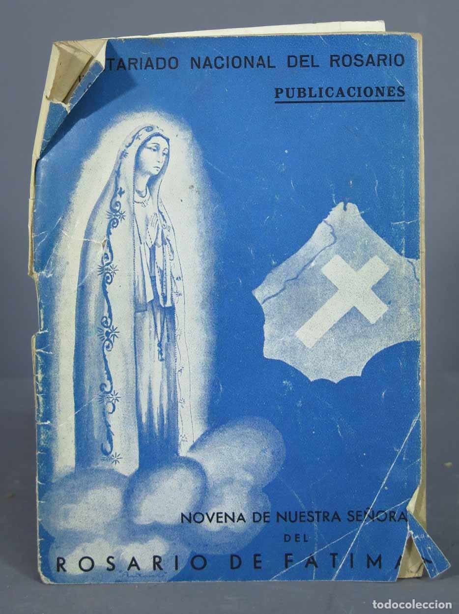 Libri di seconda mano: NOVENA A NUESTRA SE&Ntilde;ORA DEL ROSARIO DE FATIMA
