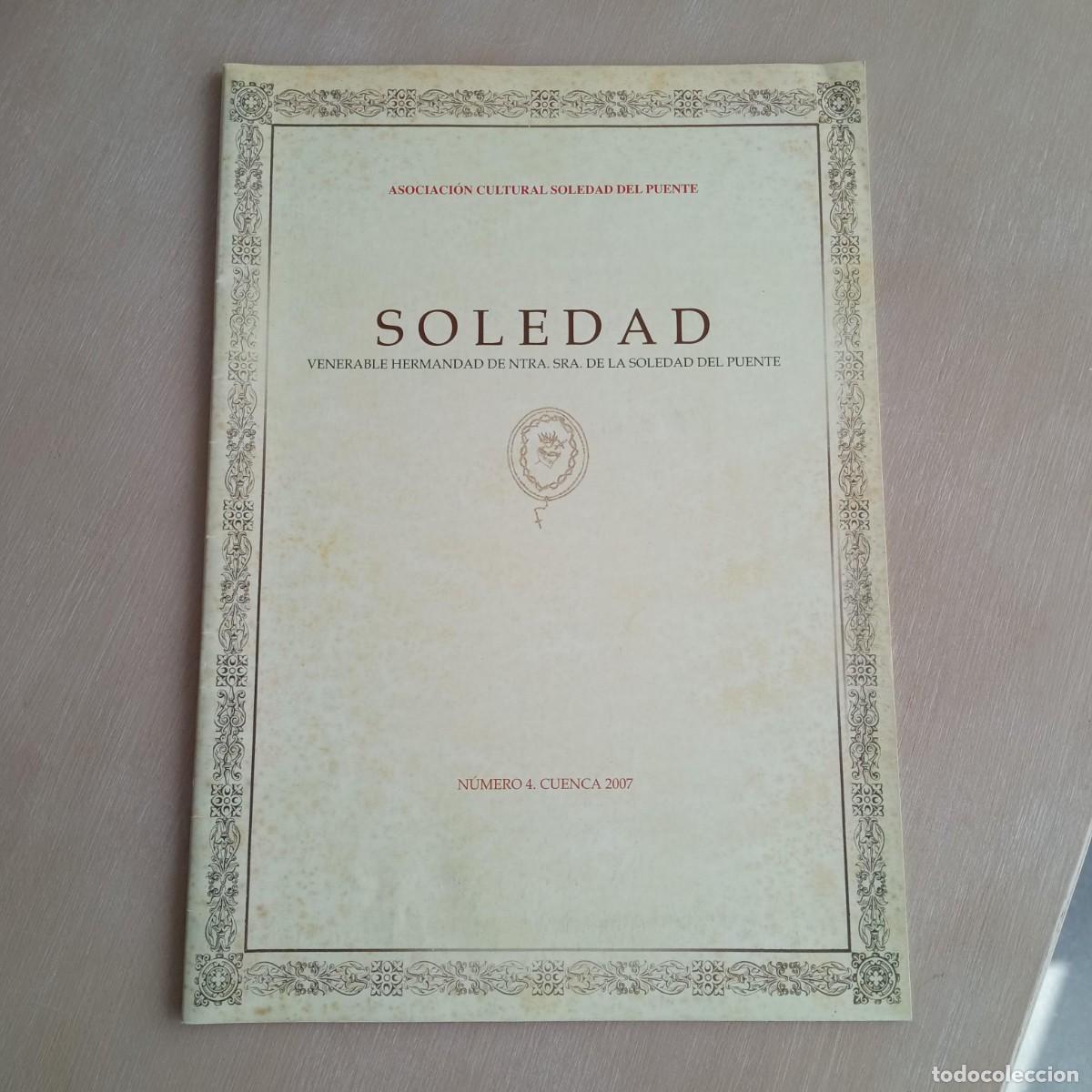 Libros de segunda mano: Revista Soledad. Cuenca 2007. - Foto 6