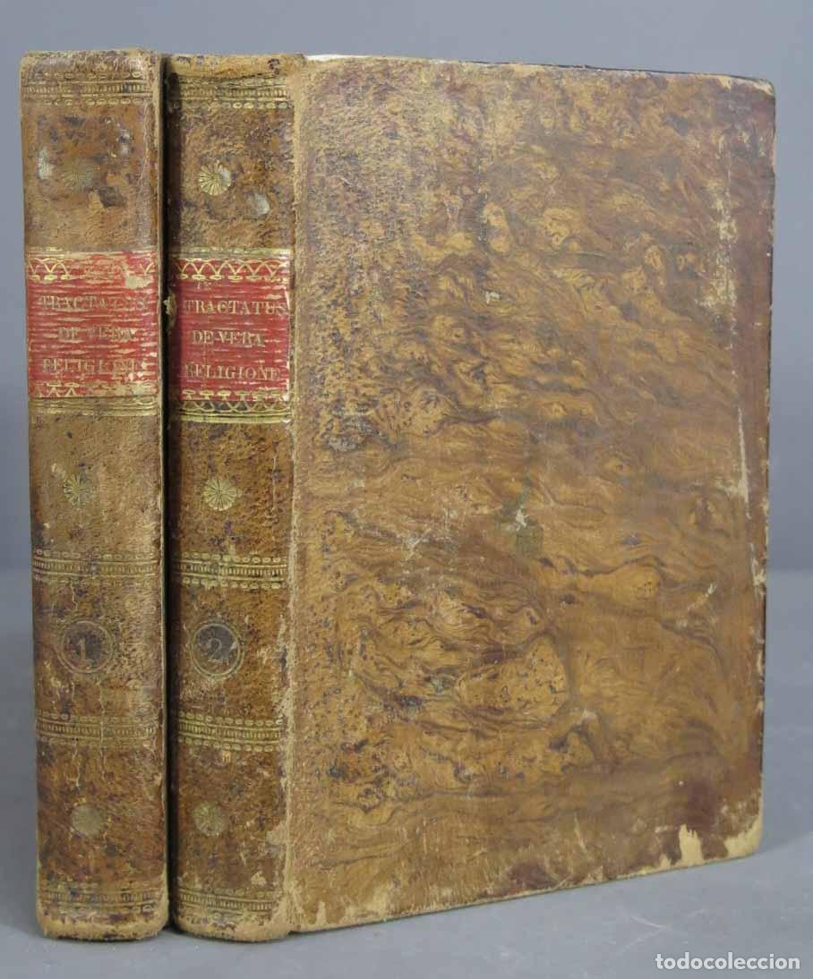 Libri di seconda mano: Tractatus De Vera Religione. Studiosae Sacrae Theologiae Juventuti in Hispaniae Gymnasiis. 2 TOMOS