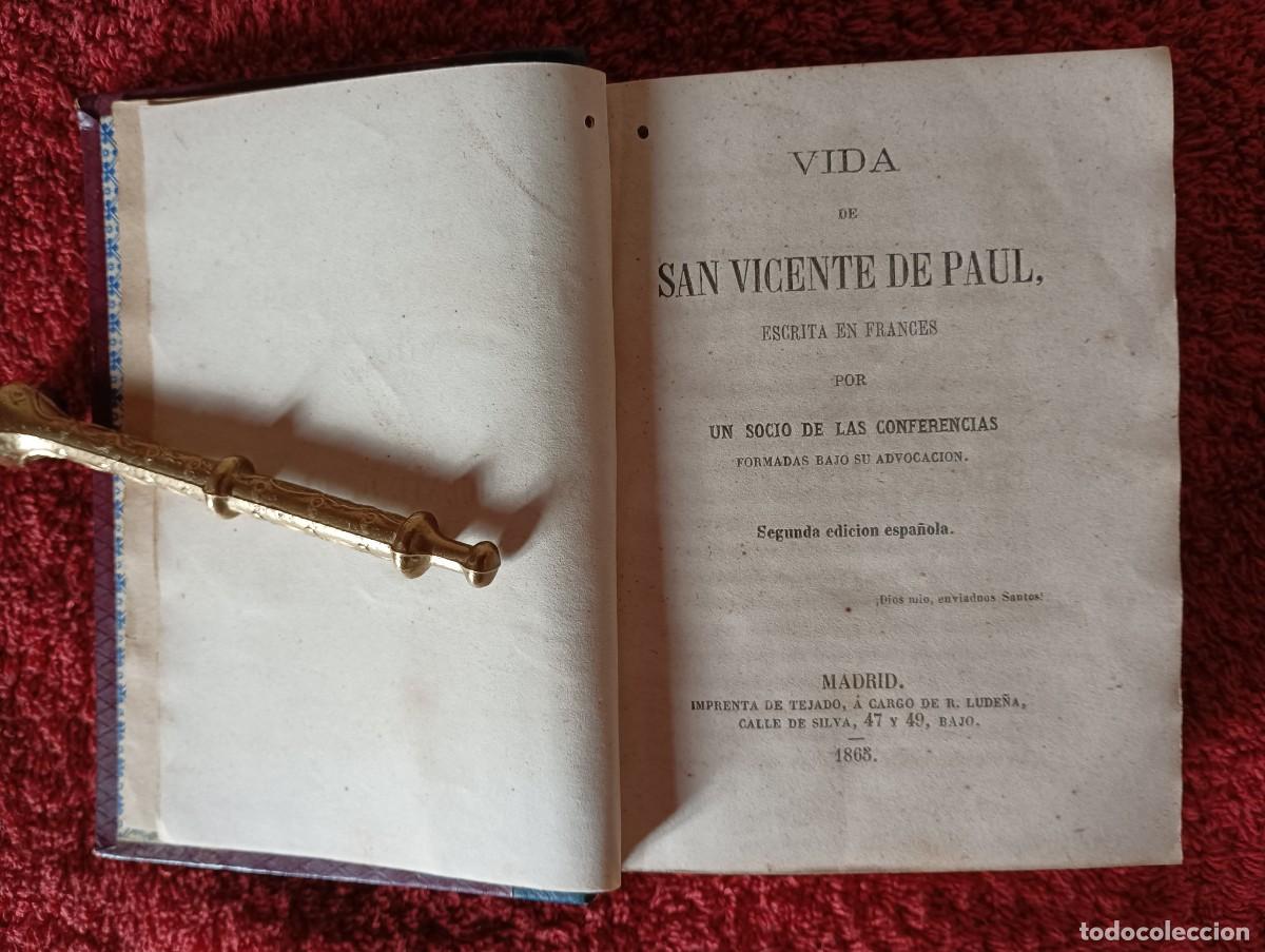 Libros de segunda mano: VIDA DE SAN VICENTE DE PAUL - Foto 5