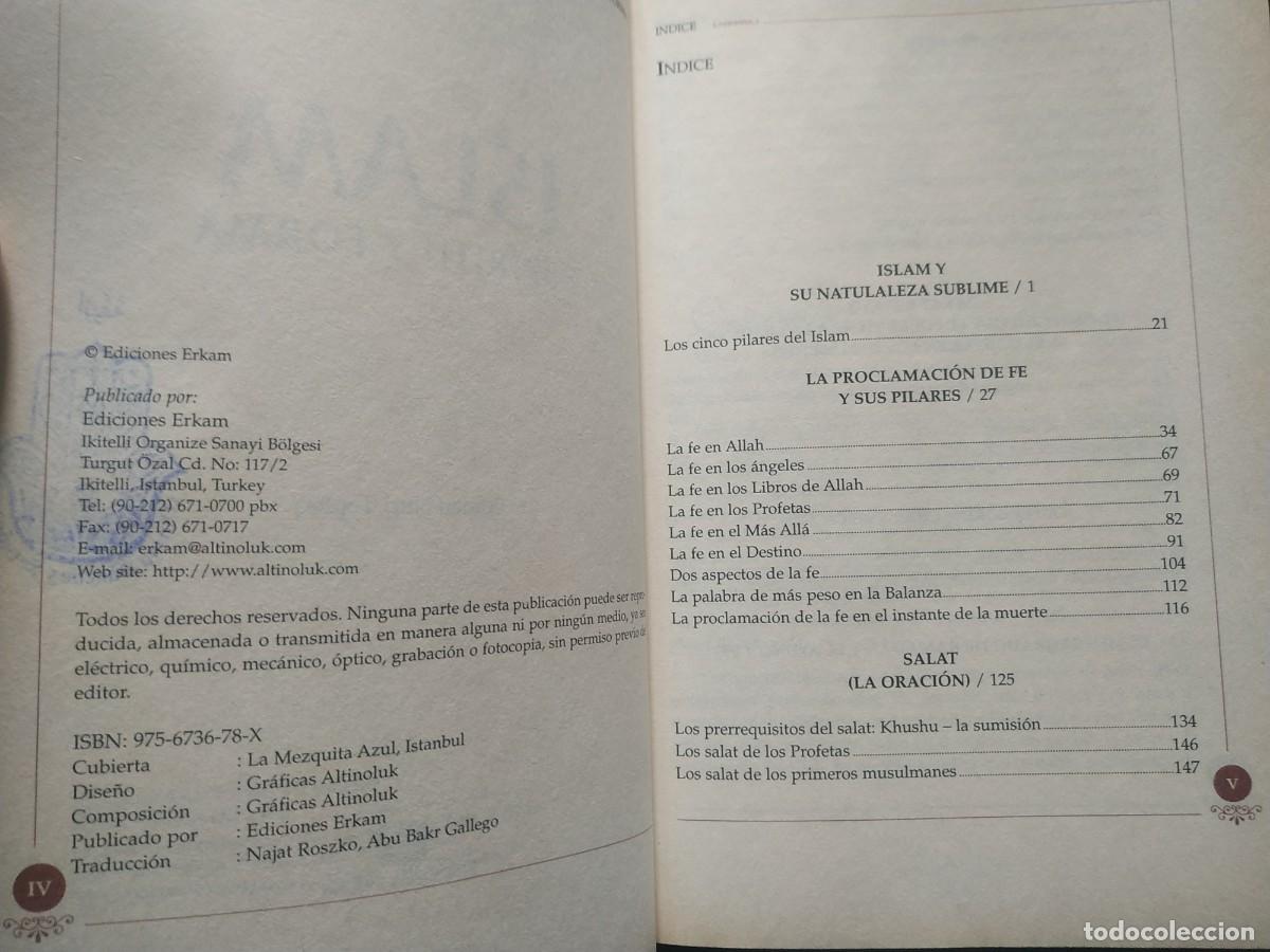 Libros de segunda mano: Islam. Esp&iacute;ritu y forma - Osman Nuri Topbas - Foto 6