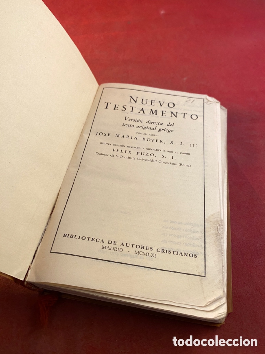 Libros de segunda mano: NUEVO TESTAMENTO - Foto 1