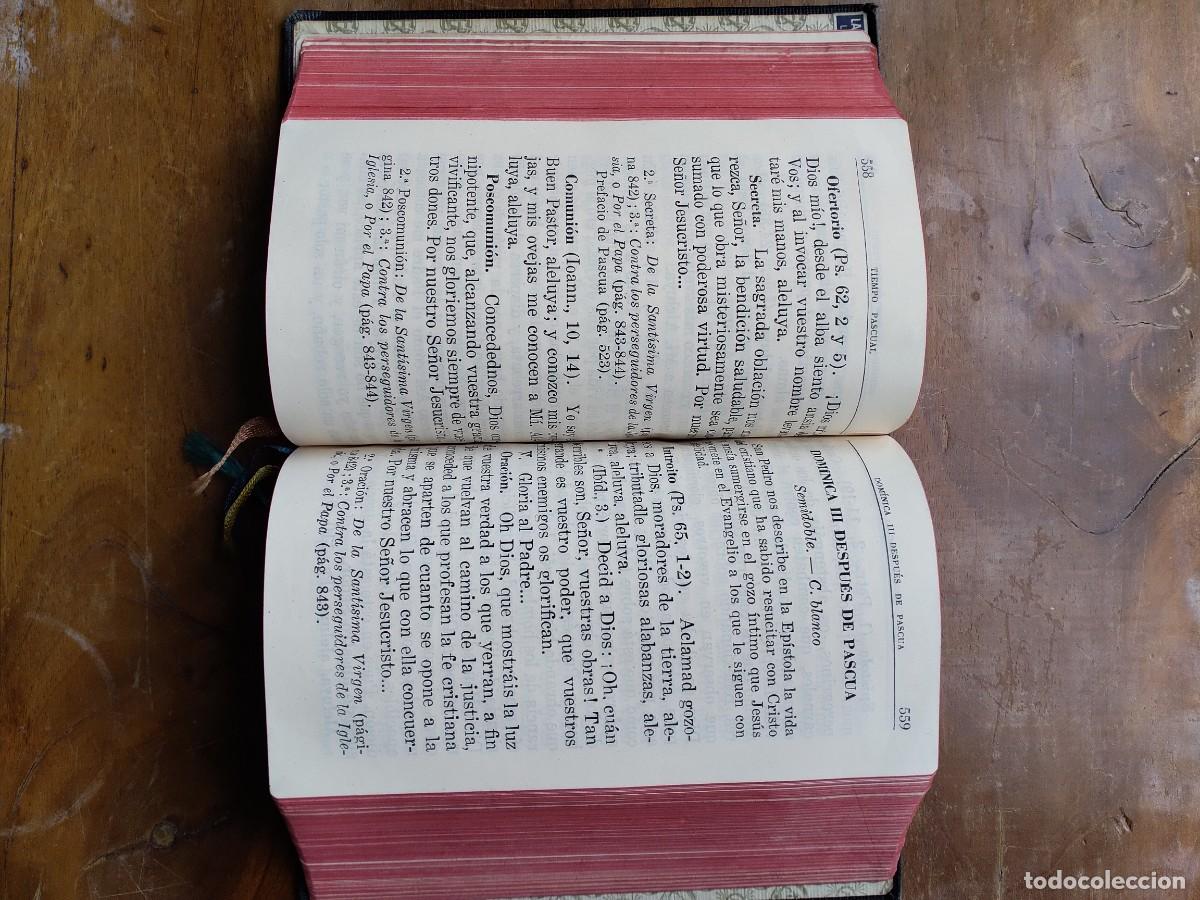 Libros de segunda mano: Misal romano 1953 - Foto 6