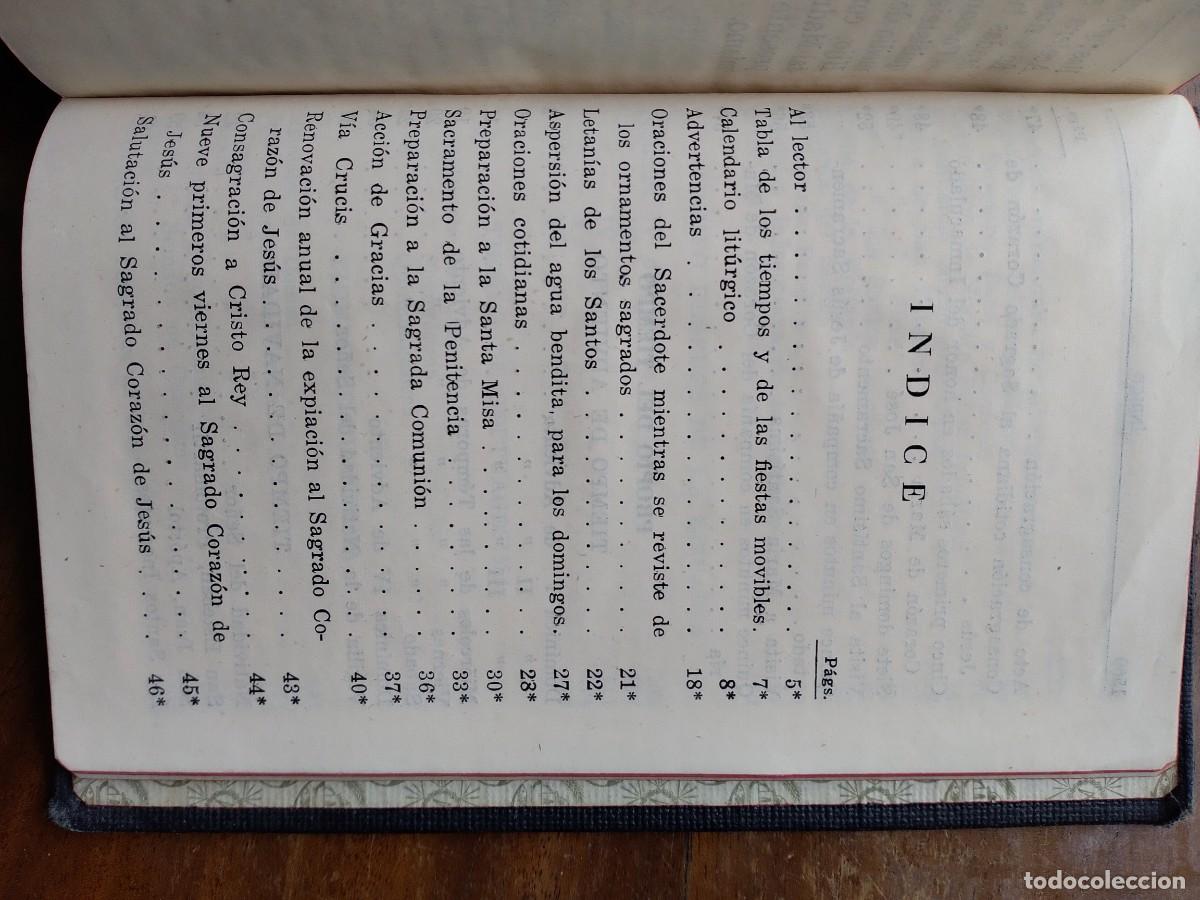 Libros de segunda mano: Misal romano 1953 - Foto 8