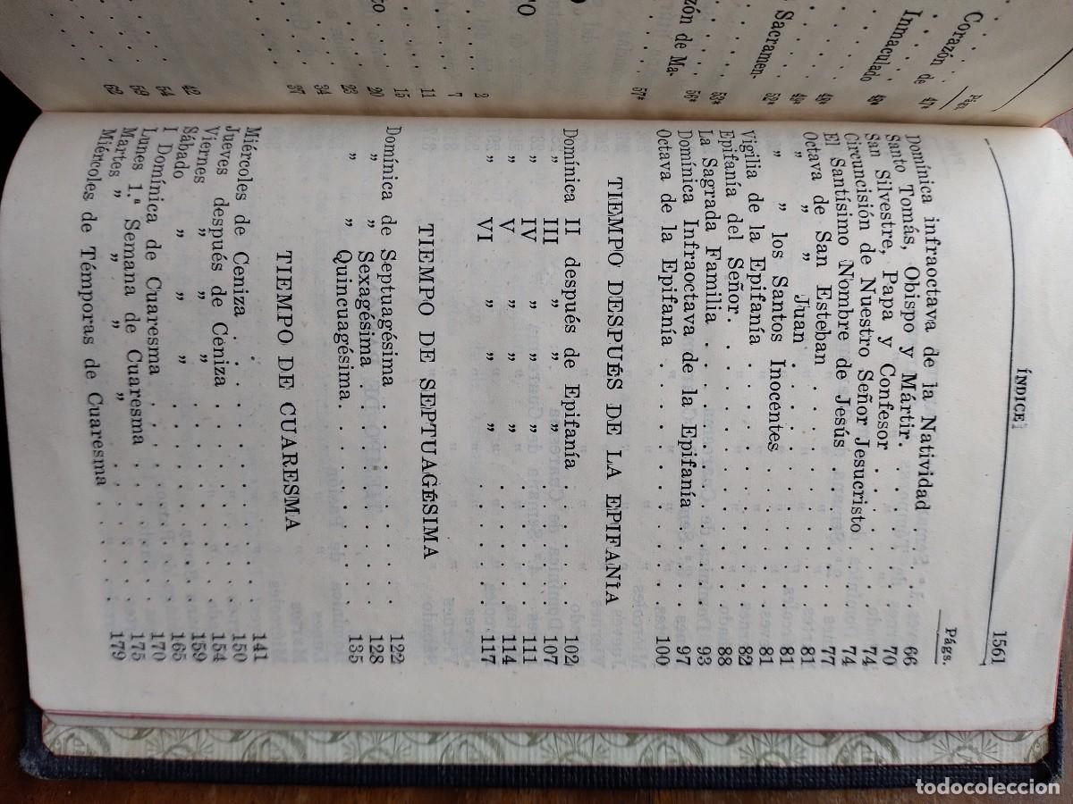 Libros de segunda mano: Misal romano 1953 - Foto 10
