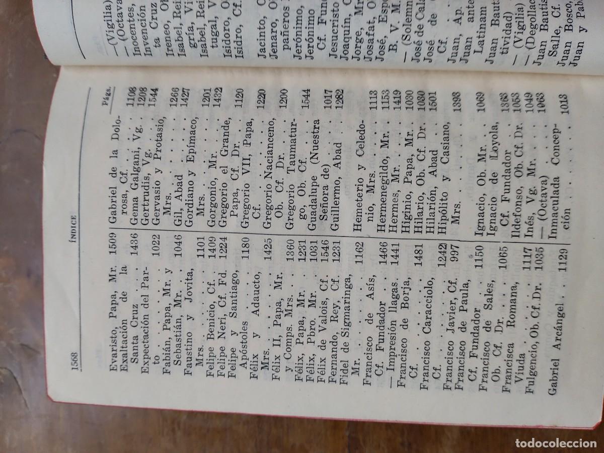 Libros de segunda mano: Misal romano 1953 - Foto 18
