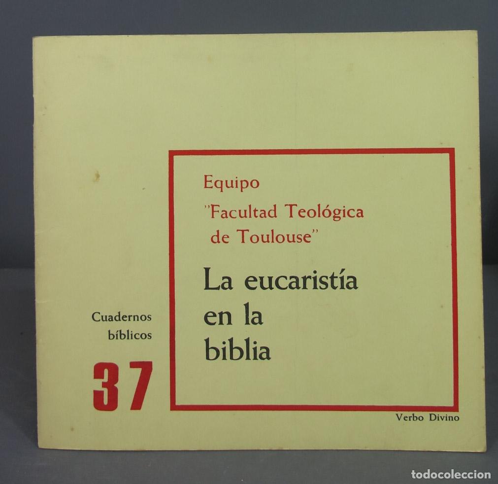 Second hand books: LA EUCARISTIA EN LA BIBLIA