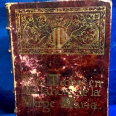 Libros de segunda mano: VALENCIA 1894 LES TROBES LAHORS DE LA VERGE MARIA FRANCISCO MARTI GRAJALES 23X16CMS