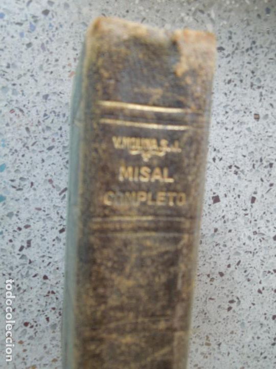 Libros de segunda mano: MISAL COMPLETO - V. MOLINA S.J.. - Foto 3