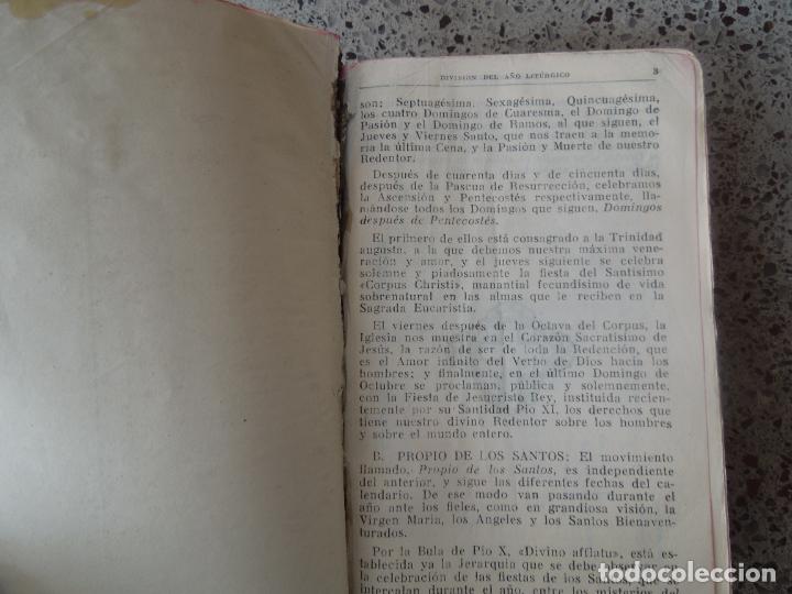 Libros de segunda mano: MISAL COMPLETO - V. MOLINA S.J.. - Foto 6