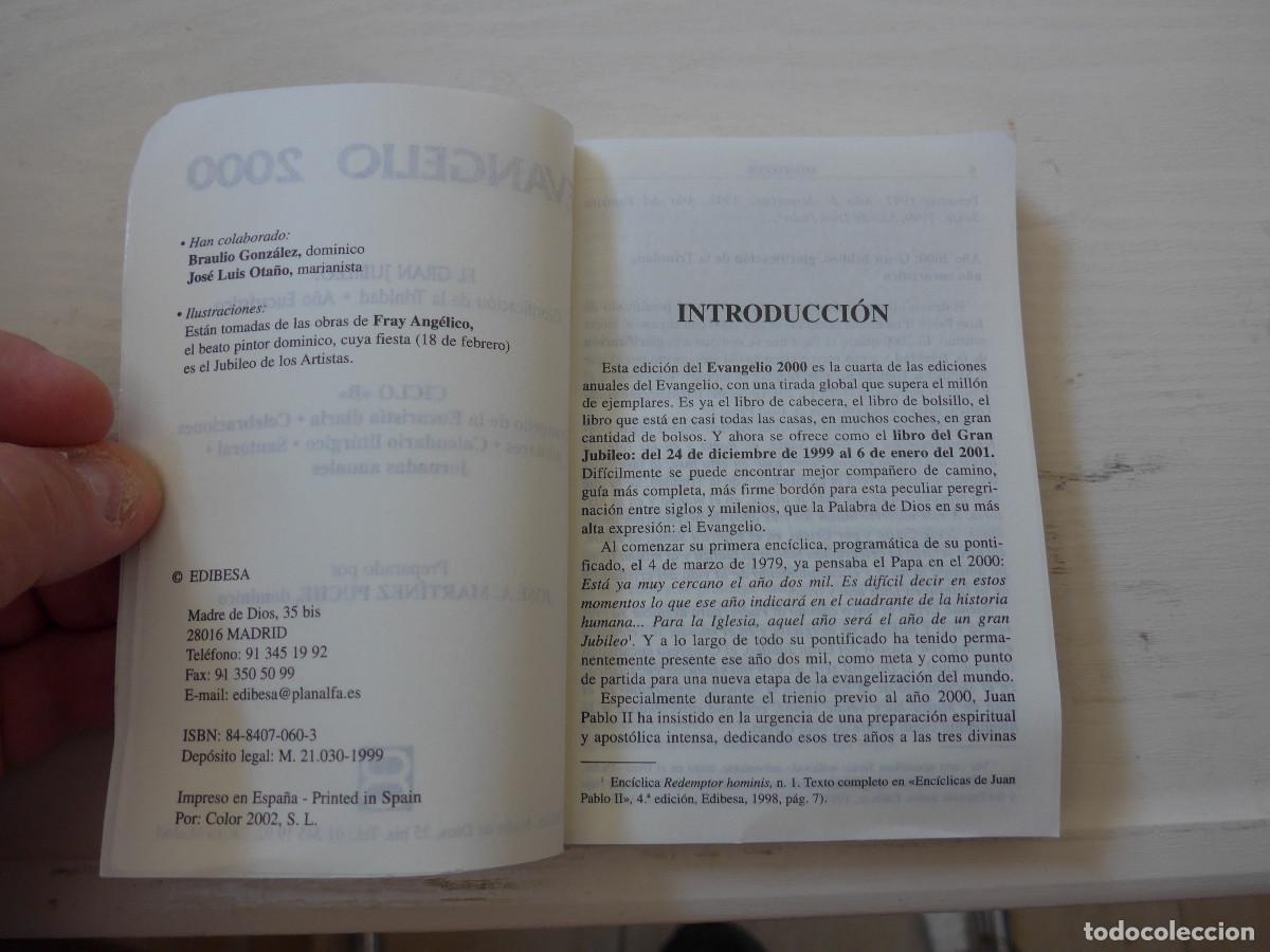 Libros de segunda mano: EVANGELIO 2000 - EDIBESA - Foto 5