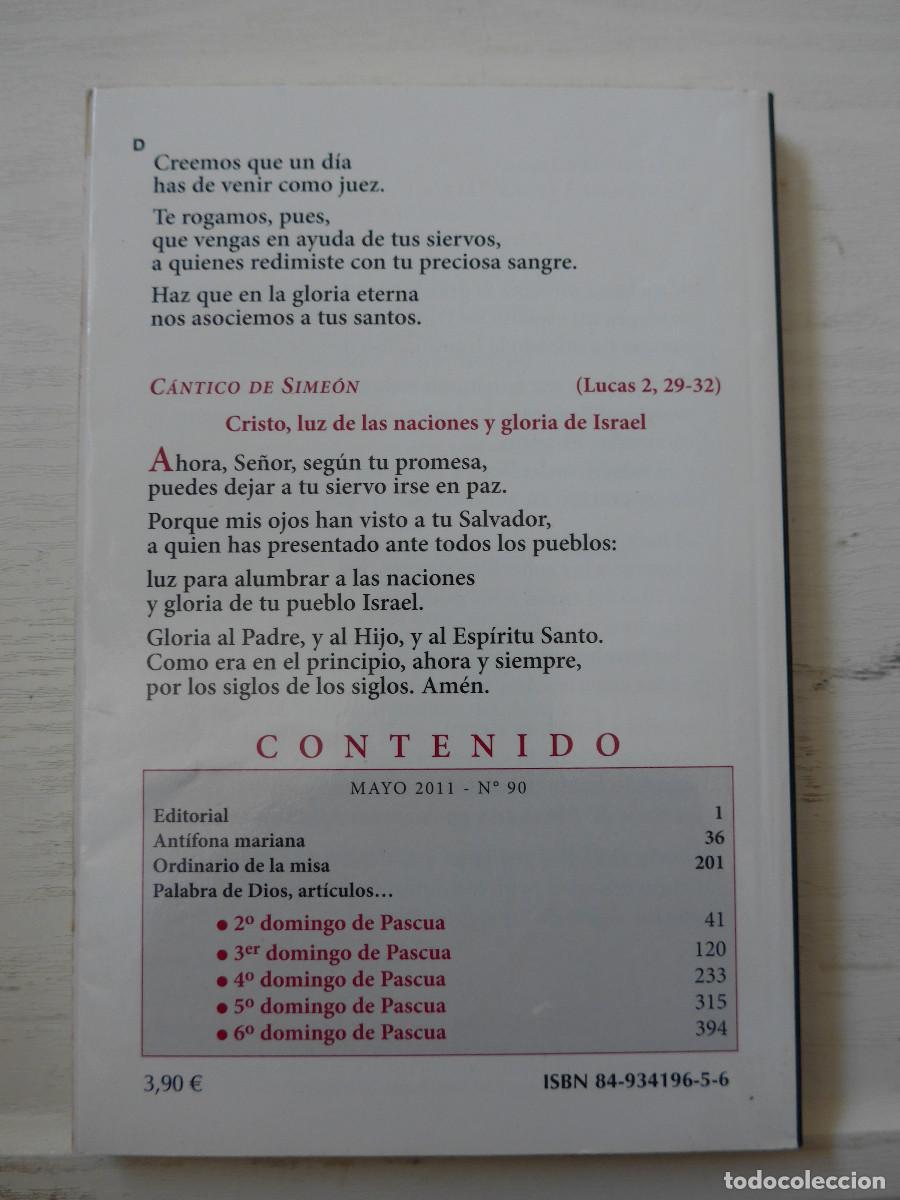 Libros de segunda mano: MAGNIFICAT MAYO 2011 N&ordm; 90 - Foto 2