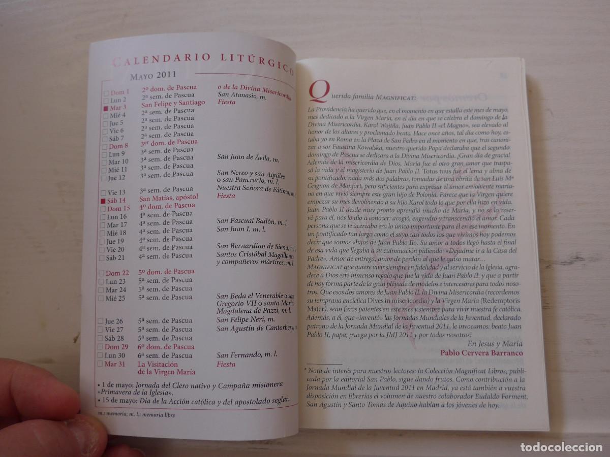 Libros de segunda mano: MAGNIFICAT MAYO 2011 N&ordm; 90 - Foto 4