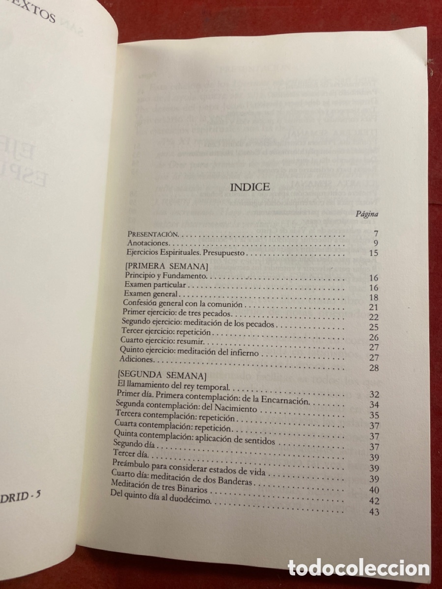 Libros de segunda mano: EJERCICIOS ESPIRITUALES - Foto 2