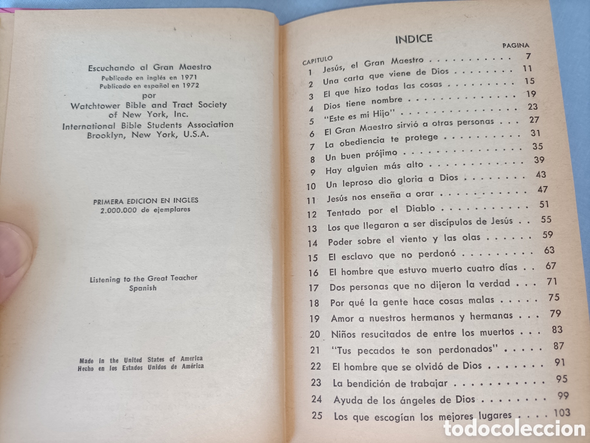Libros de segunda mano: Escuchando al gran maestro. - Foto 3
