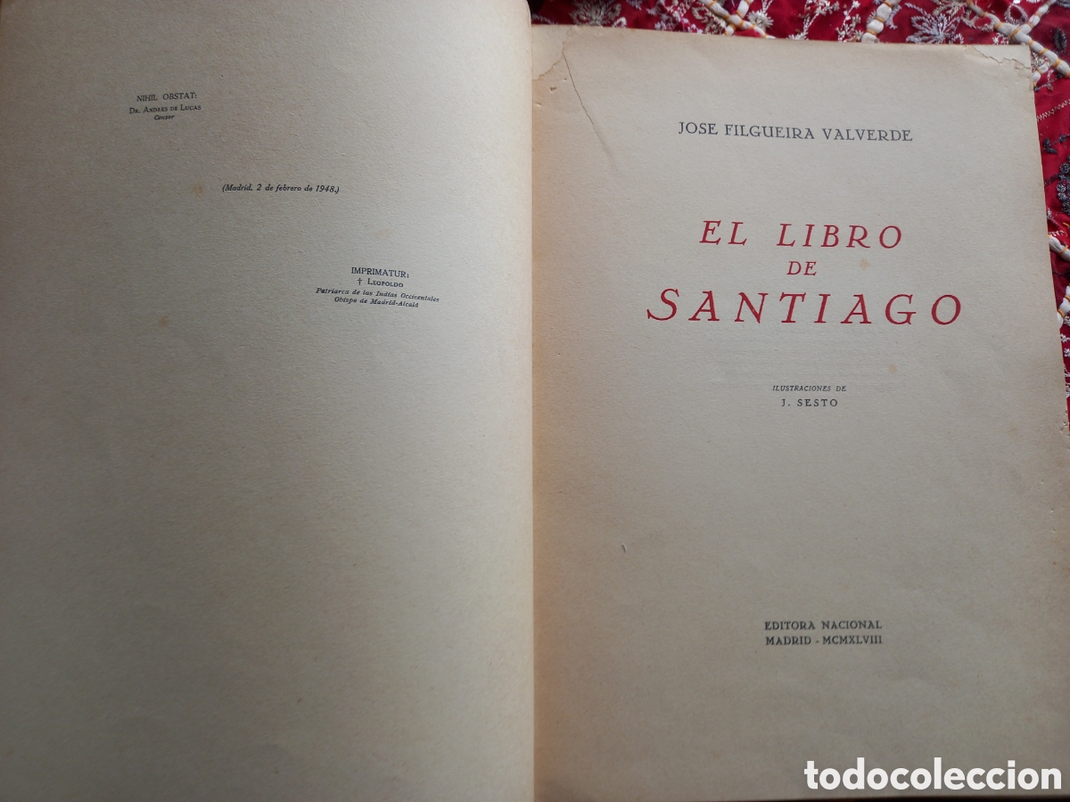 Libros de segunda mano: El libro de Santiago. 321 p&aacute;ginas. - Foto 5