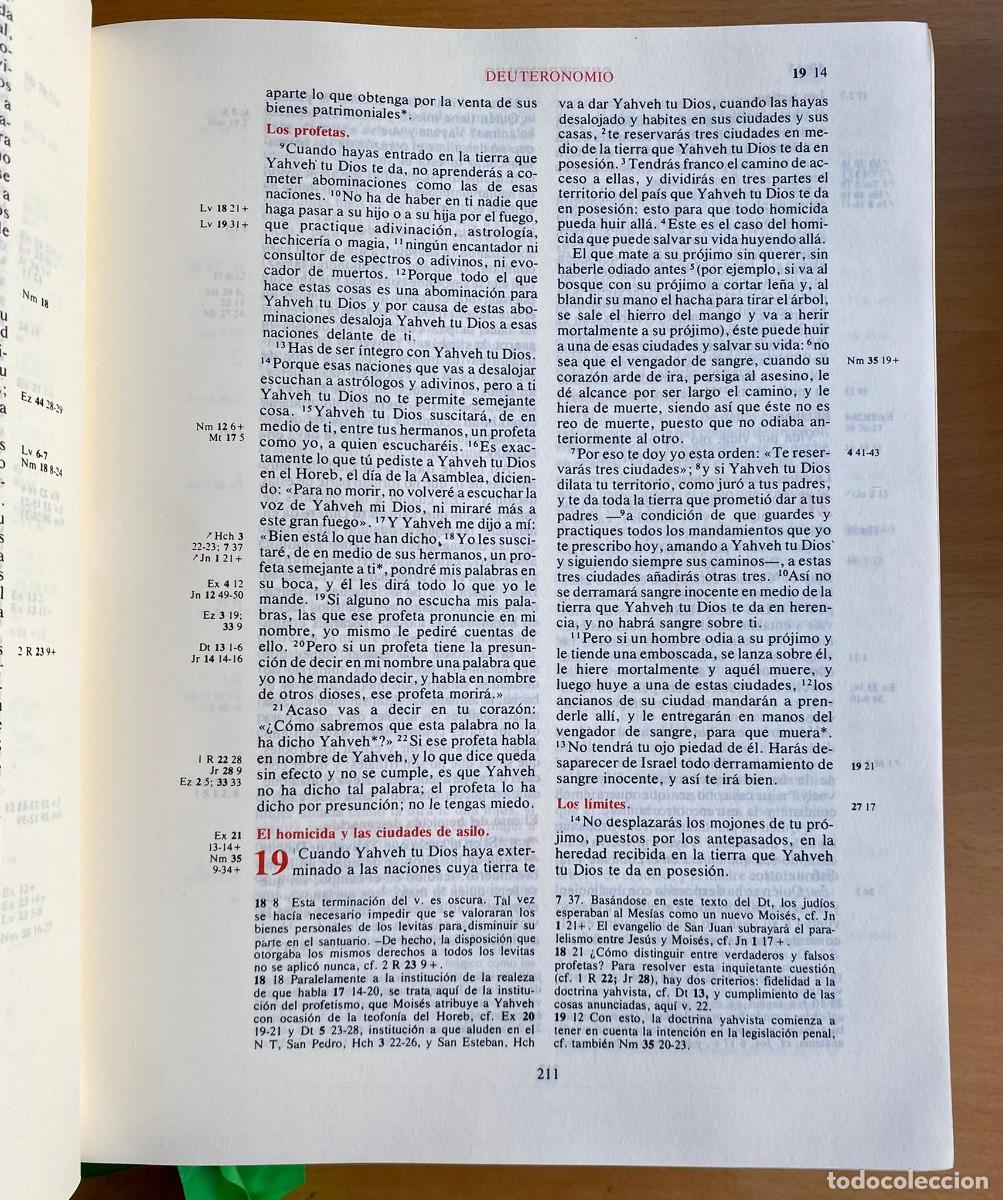 Libros de segunda mano: Biblia de Jerusalem - Foto 3