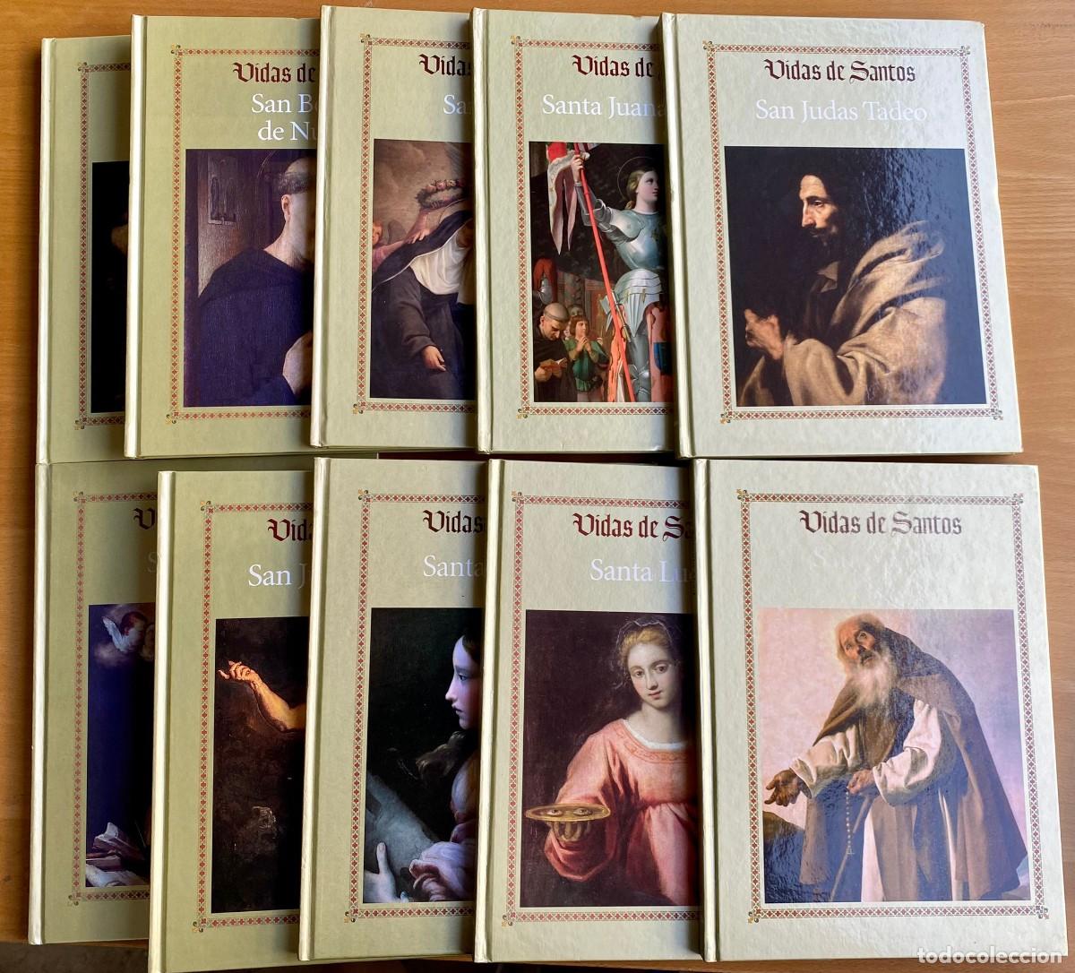 Libros de segunda mano: Vidas de Santos, 10 vols. - Foto 1