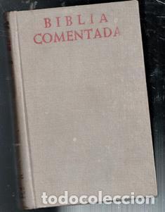 Libros de segunda mano: Biblia comentada. Nacar Colunga - Foto 1