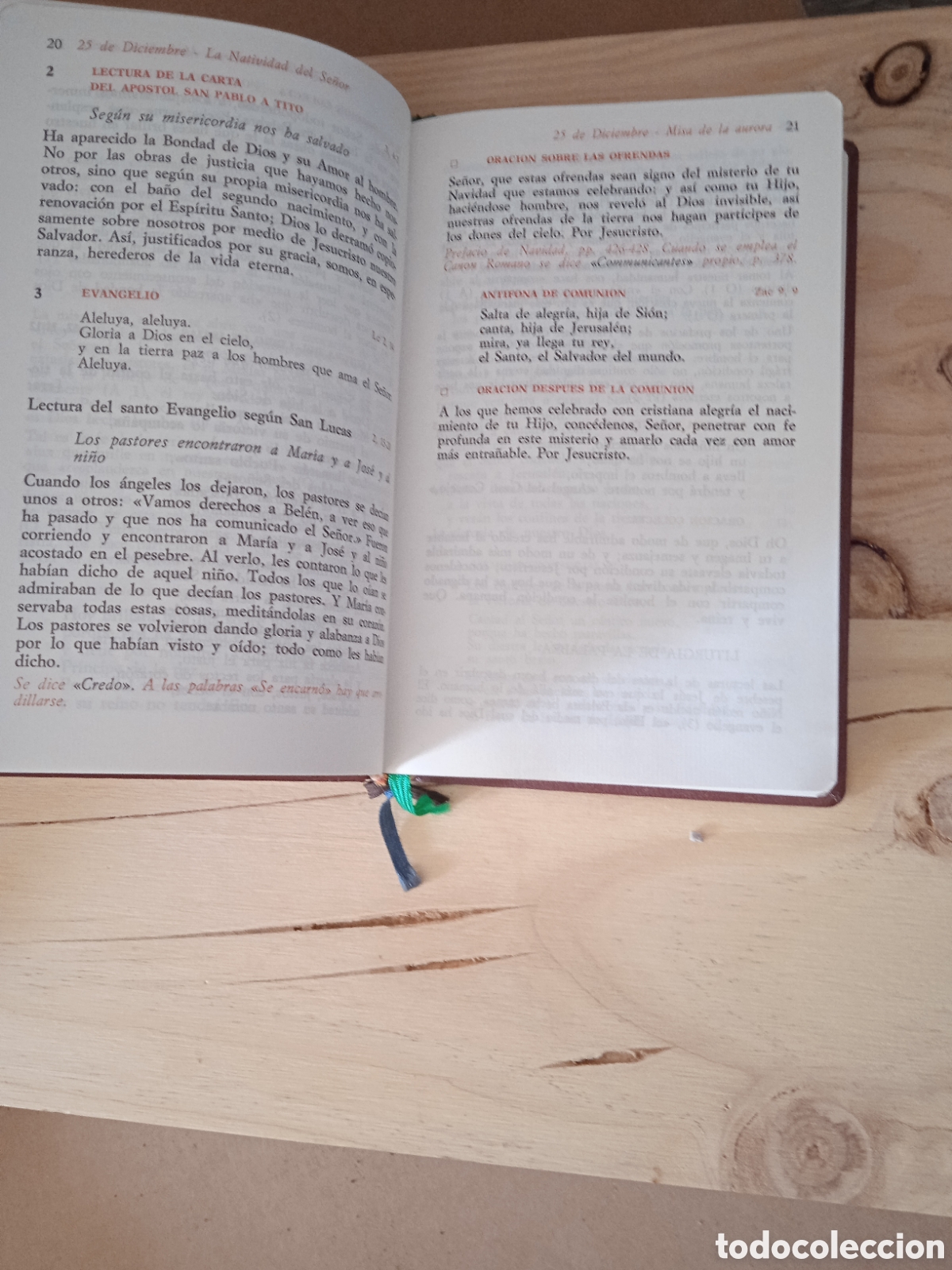 Libros de segunda mano: Misal del Vaticano II - Foto 2