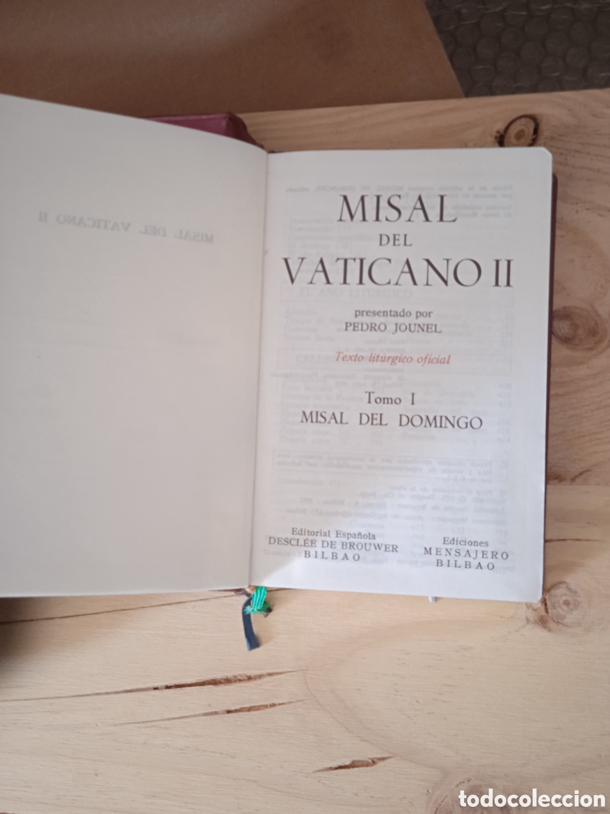 Libros de segunda mano: Misal del Vaticano II - Foto 1