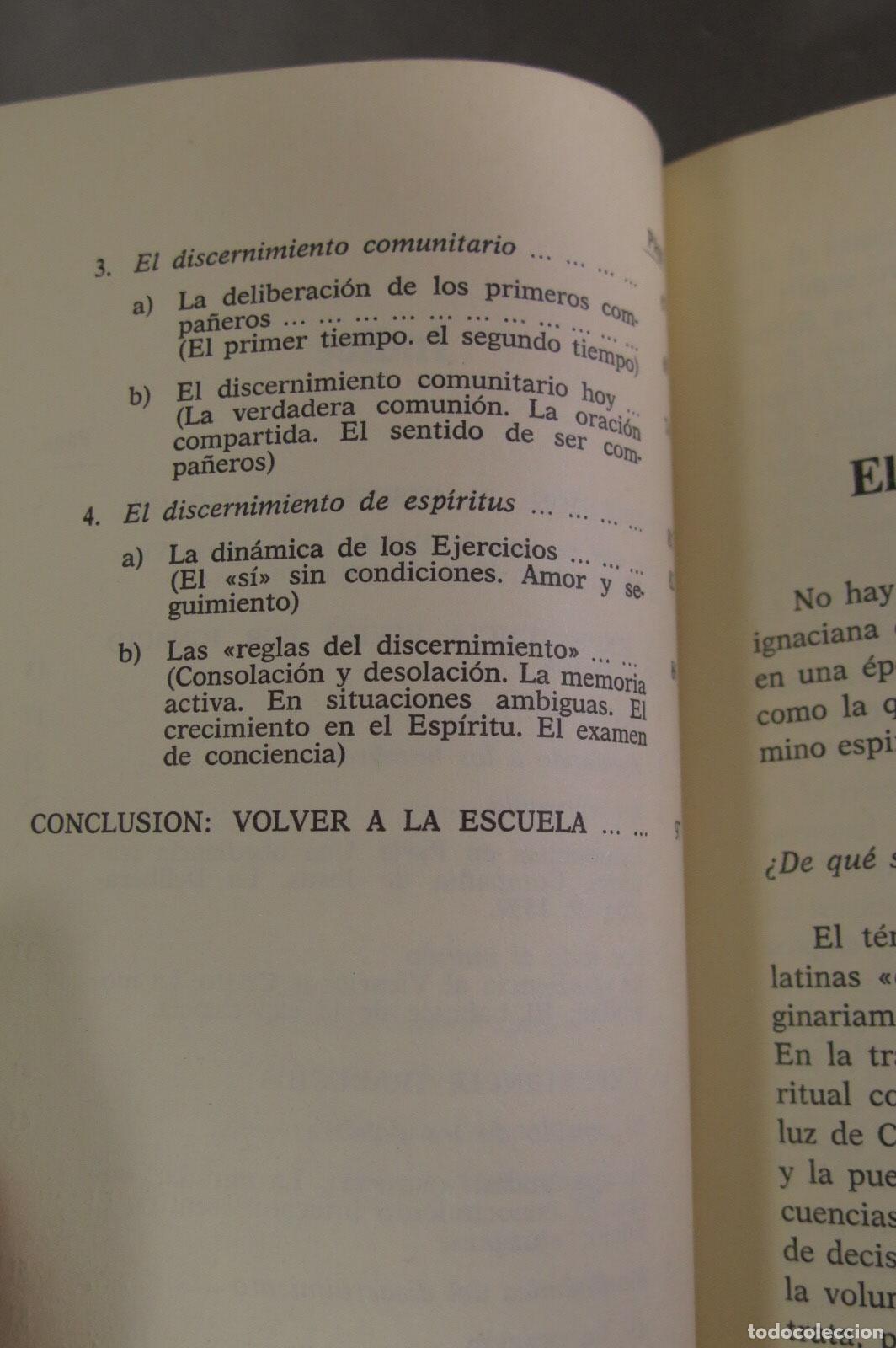 Libros de segunda mano: El discernimiento espiritual. FUTRELL, SJ - Foto 3