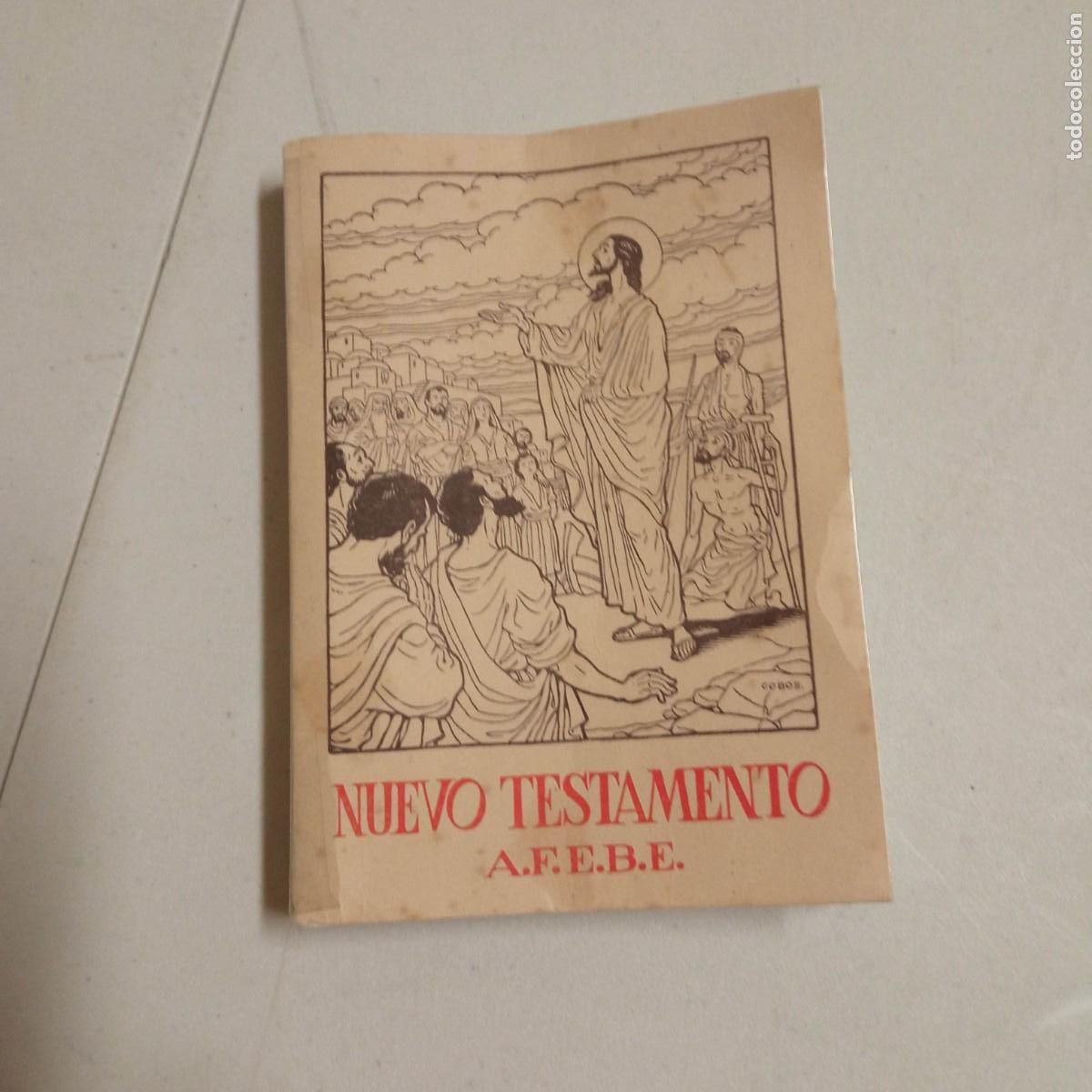 Libros de segunda mano: LIBRO NUEVO TESTAMENTO AFEBE A&Ntilde;O 1959 - Foto 1