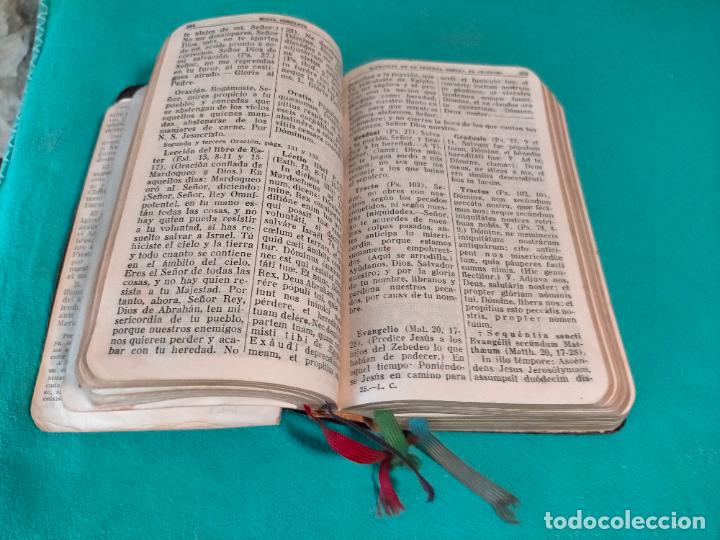Libros de segunda mano: Misal romano completo libro antiguo religioso - Foto 5