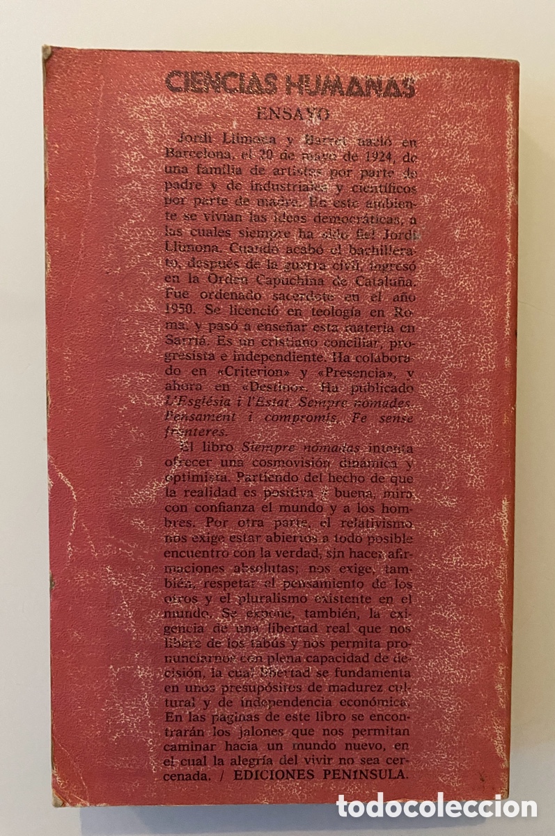 Libros de segunda mano: Siempre n&oacute;madas - LLIMONA, Jordi - Foto 2