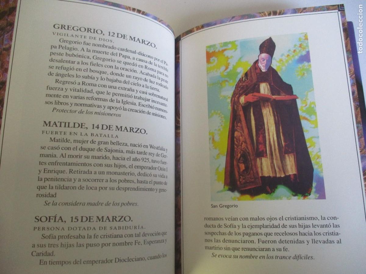 Libros de segunda mano: SANTOS El cuando, el como, el porqu&eacute; W20117 - Foto 4
