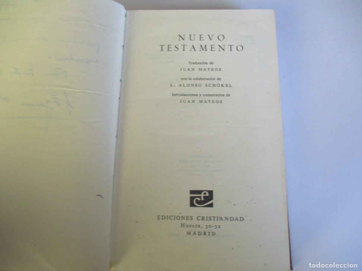 Libros de segunda mano: Nuevo testamento W20263 - Foto 2