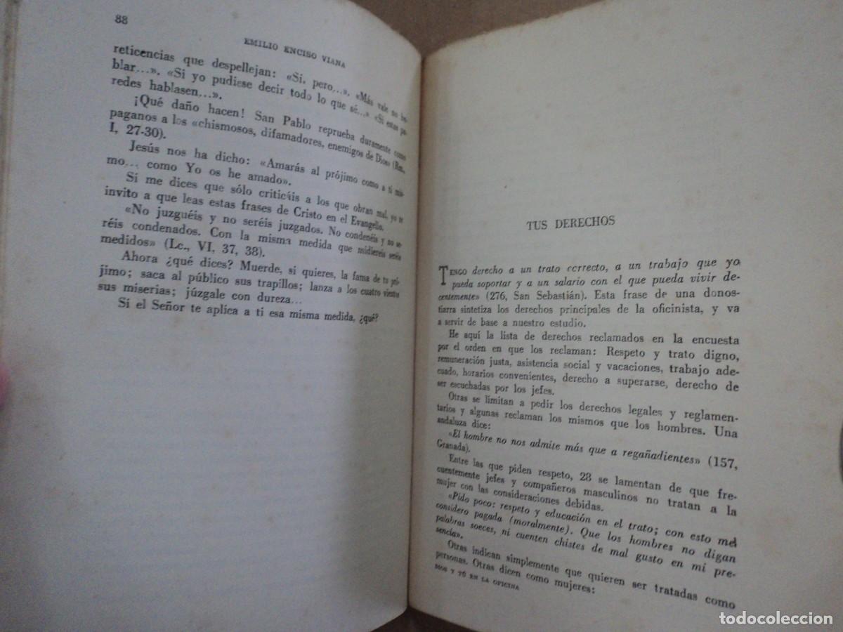 Libros de segunda mano: Dios y t&uacute; en la oficina - Studium - E. Enciso - Foto 3