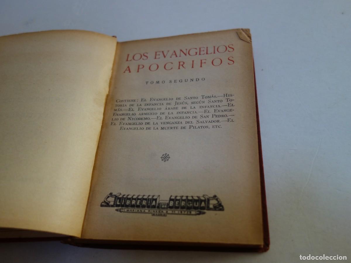 Libros de segunda mano: LOS EVANGELIOS AP&Oacute;CRIFOS. - Foto 2