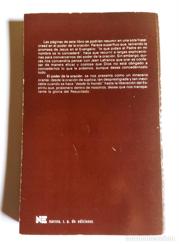Libros de segunda mano: EL PODER DE LA ORACION - JEAN LAFRANCE - Foto 4