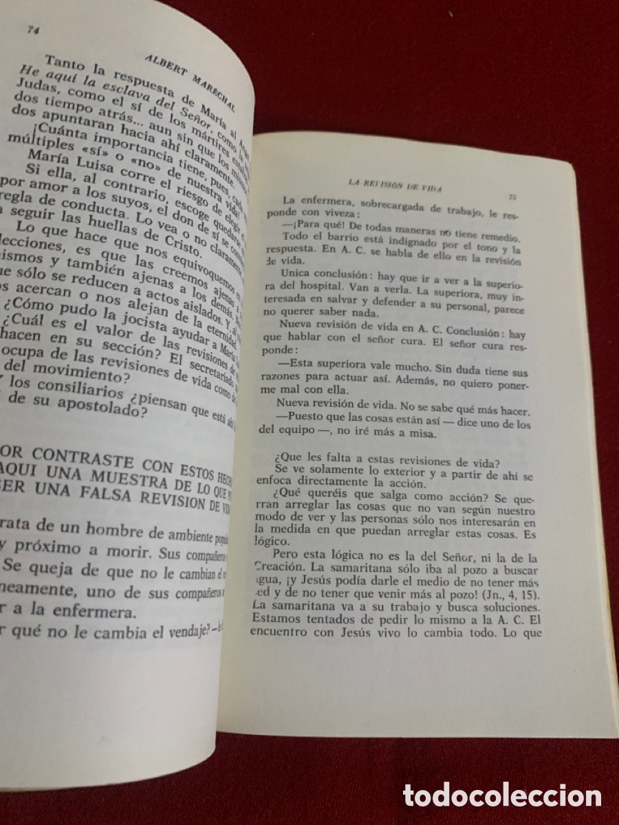 Libros de segunda mano: La revisi&oacute;n de vida. Albert Mar&eacute;chal. - Foto 12