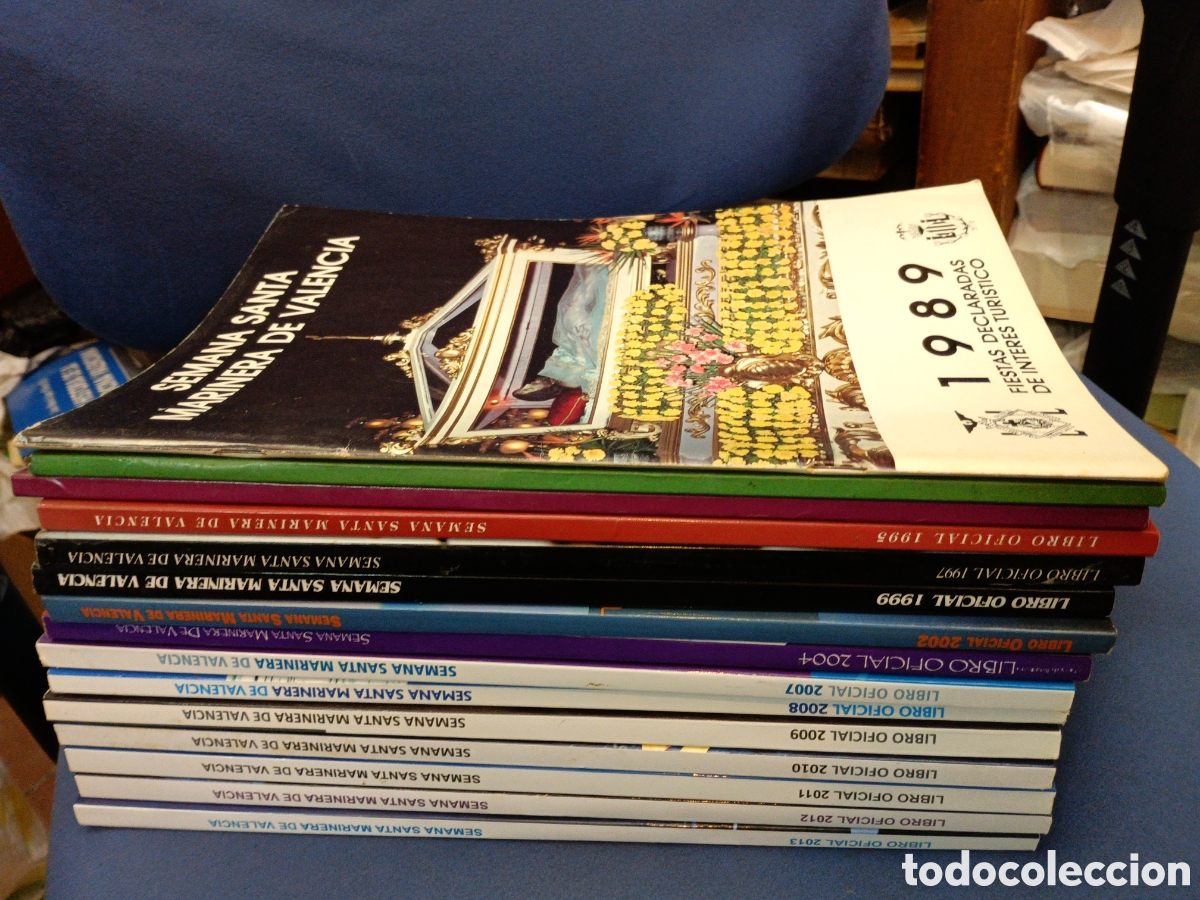 Libros de segunda mano: SEMANA SANTA MARINERA DE VALENCIA. LIBRO OFICIAL. 15 A&Ntilde;OS. 1989-2013. FIESTAS