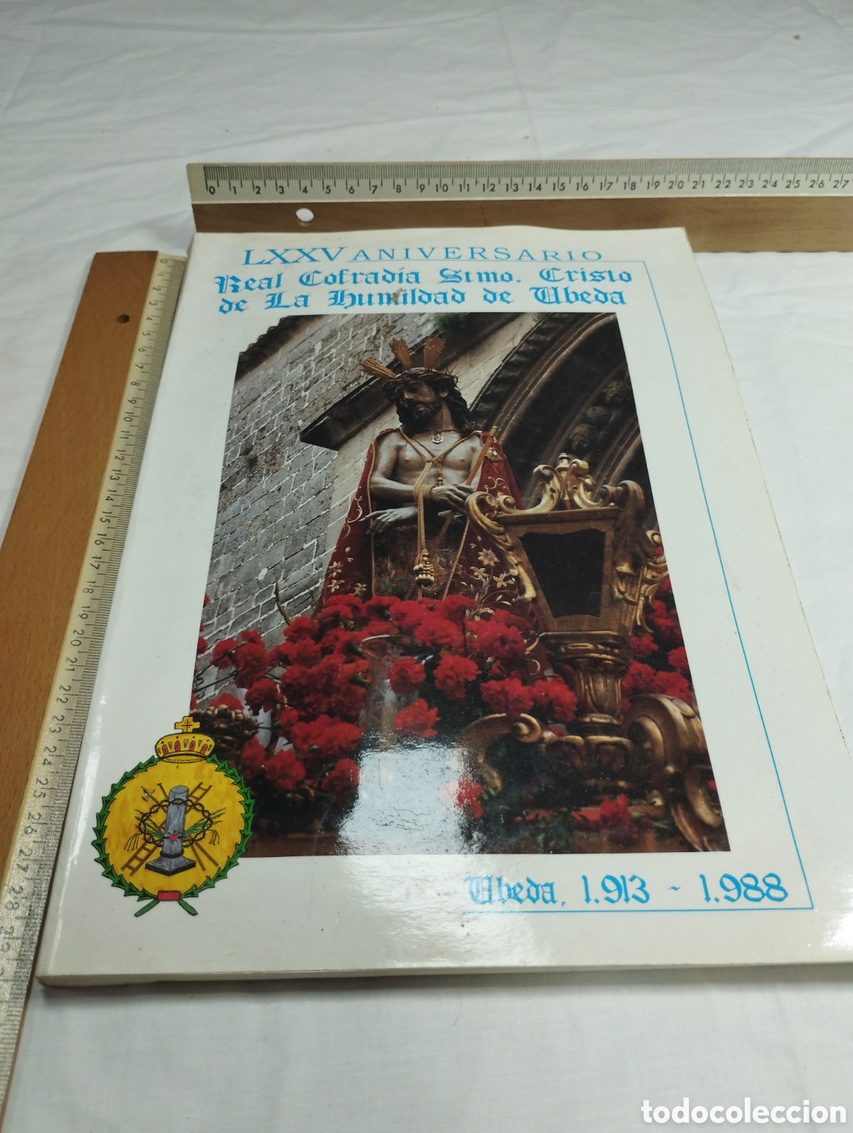 Libri di seconda mano: LXXV Aniversario. Real Cofrad&iacute;a Stmo. Cristo de la humildad de &Uacute;beda, 1913 - 1988 KKB