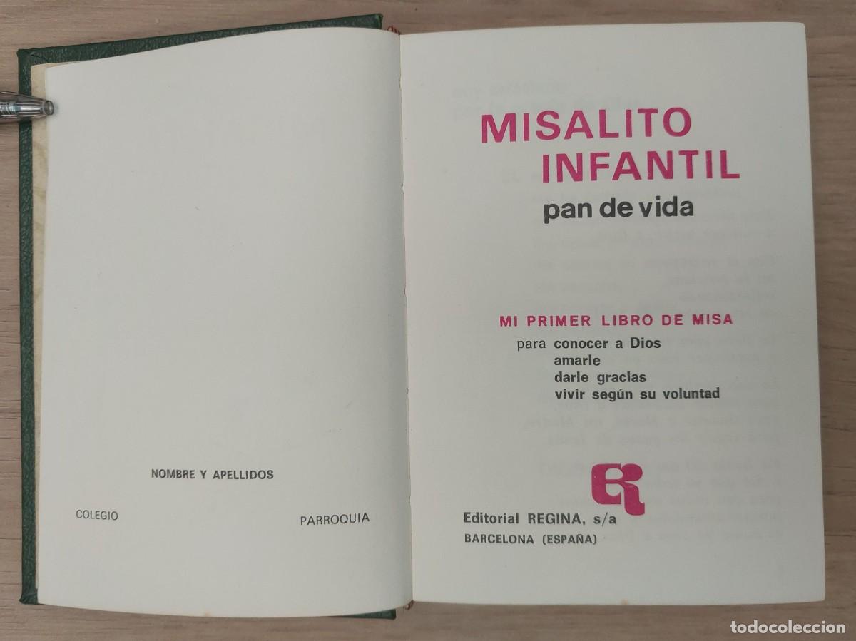 Libros de segunda mano: MISALITO INFANTIL PAN DE VIDA - Foto 4