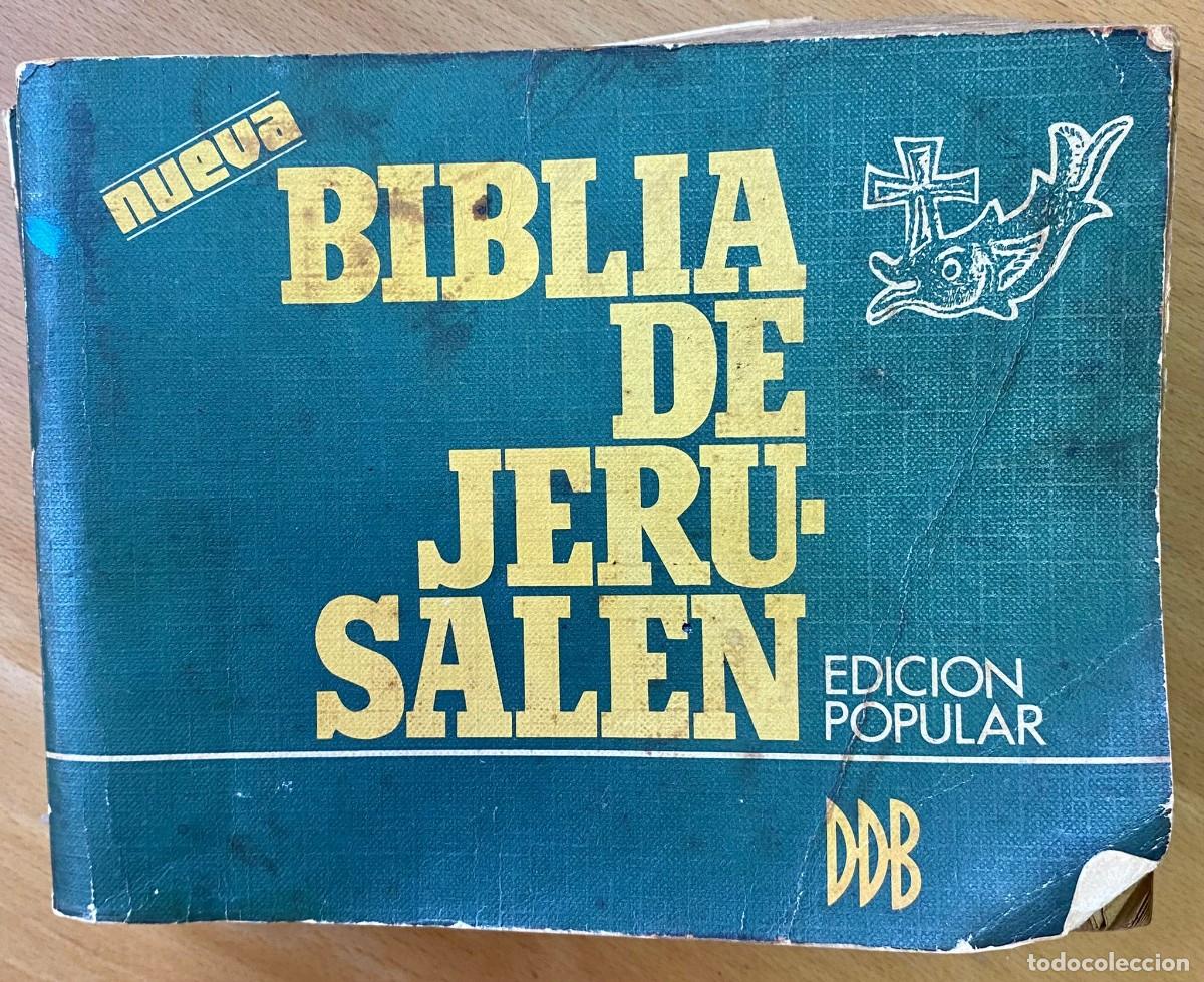 Libros de segunda mano: Biblia de Jerusalem. Edici&oacute;n Popular - Foto 1
