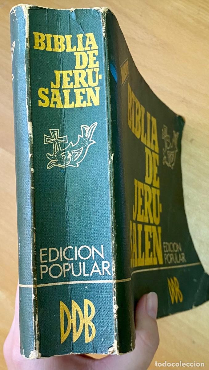 Libros de segunda mano: Biblia de Jerusalem. Edici&oacute;n Popular - Foto 2