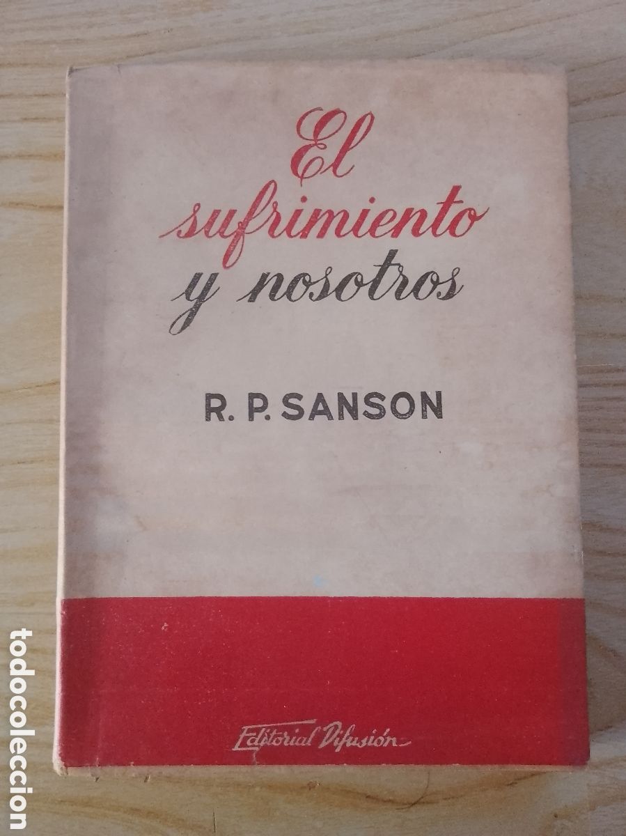 Libros de segunda mano: El sufrimiento y nosotros - SANSON. - Foto 1