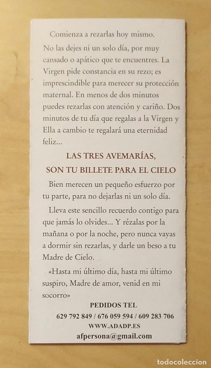 Libros de segunda mano: Tr&iacute;ptico - Las tres avemar&iacute;as de la noche - Foto 4