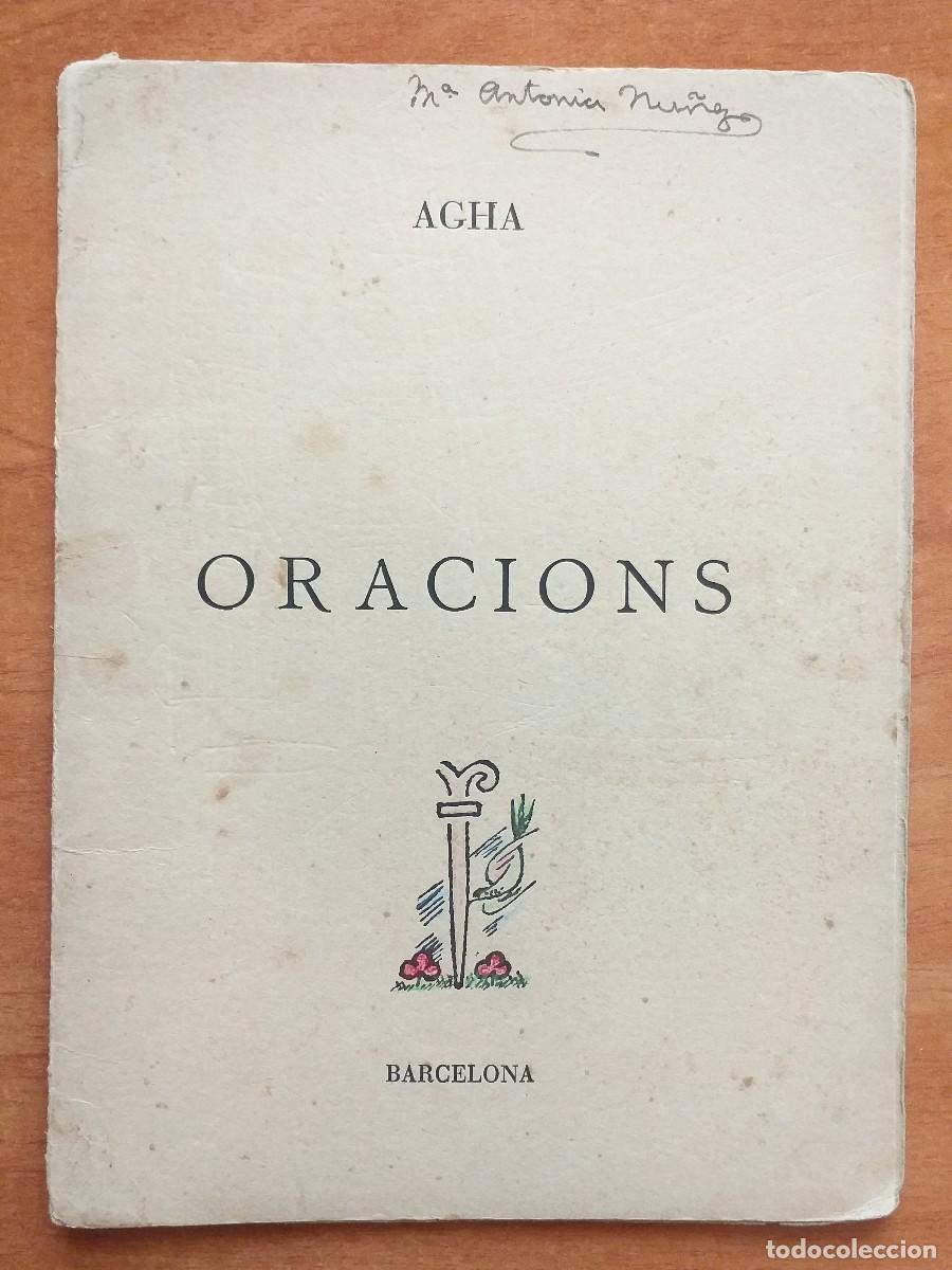 Libros de segunda mano: 1955 ? ORACIONS - AGHA - Foto 1
