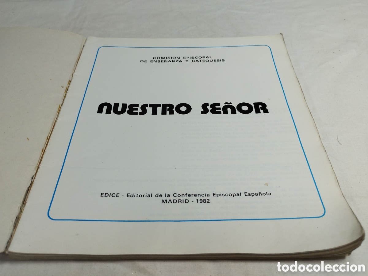 Libros de segunda mano: Nuestro se&ntilde;or. EDICE, 1982 KKB - Foto 3