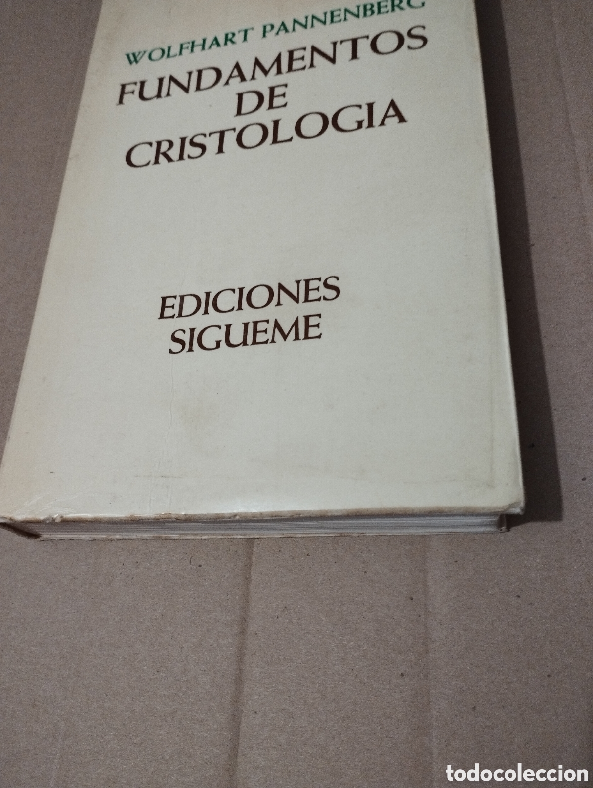 Libros de segunda mano: FUNDAMENTOS DE CRISTOLOG&Iacute;A (WOLFHART PANNENBERG) - Foto 3