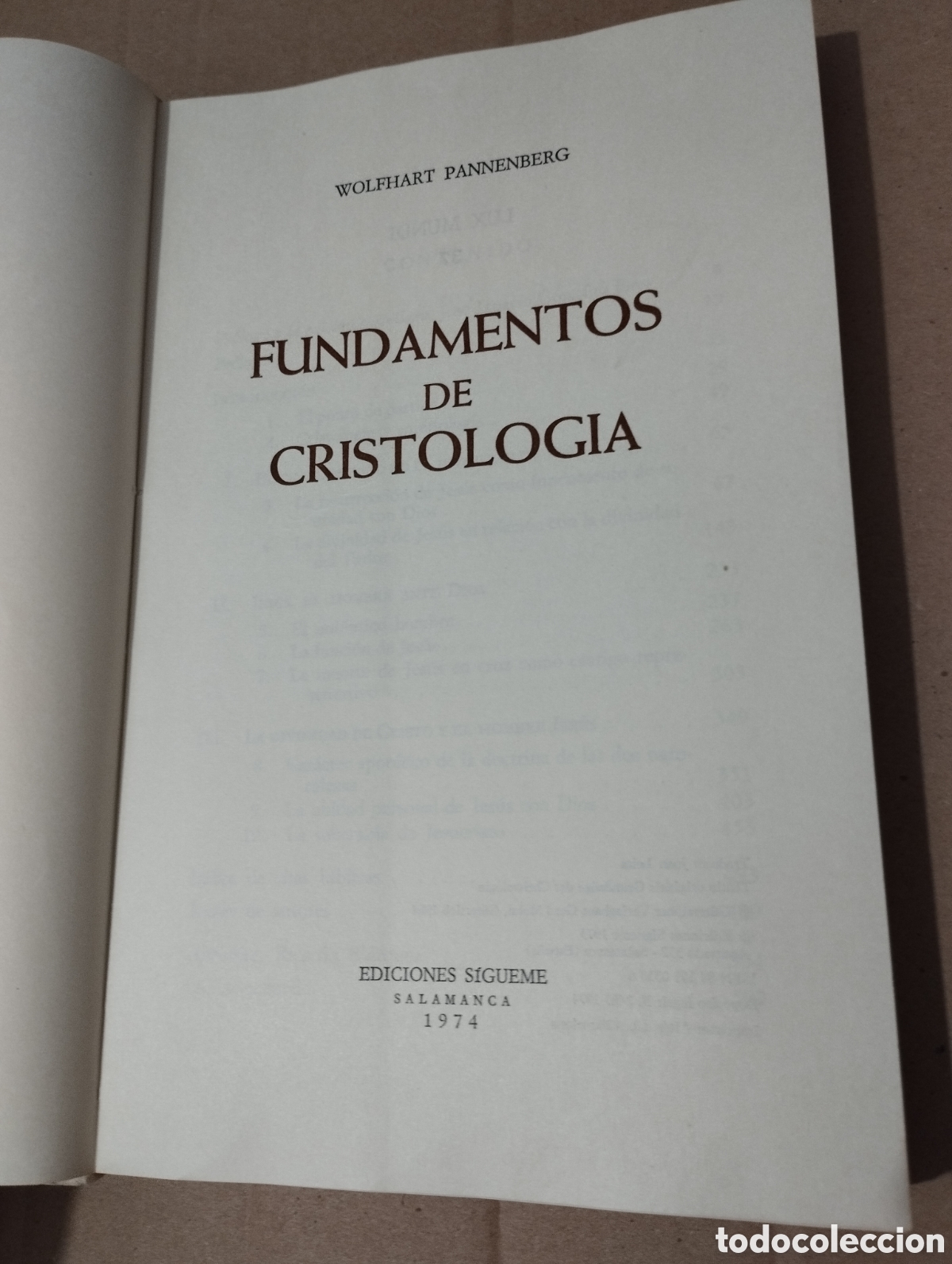 Libros de segunda mano: FUNDAMENTOS DE CRISTOLOG&Iacute;A (WOLFHART PANNENBERG) - Foto 5