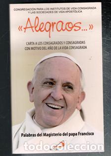 Libros de segunda mano: Alegraos. Papa Francisco - Foto 1